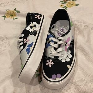 flower floral vans